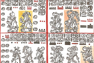 Diego de Landa's auto da fé of books